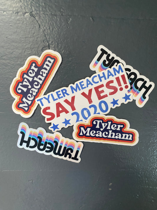 Tyler Meacham Sticker 3-Pack